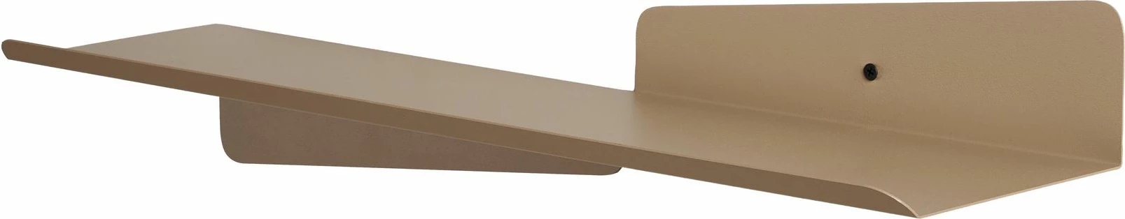 Raft dekorativ metalik për mur, ngjyrë taupe, Skye Decor, Vlnt123Cp