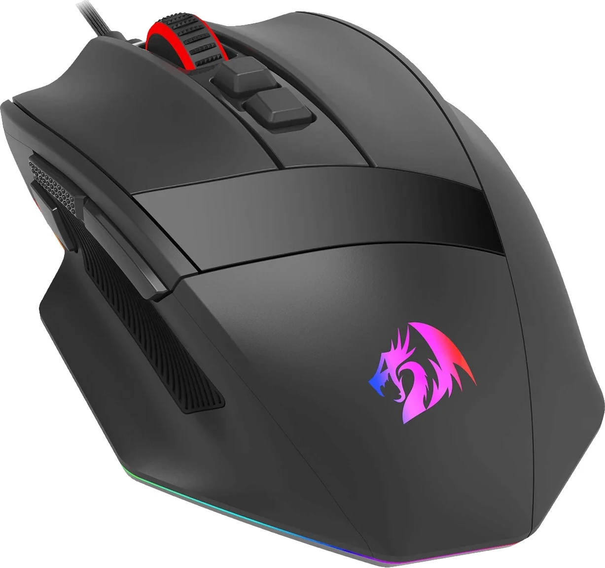 Maus me kabllo Redragon Rind M813-RGB, 16000 DPI, RGB, 7 butona, i zi
