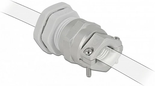 Glandë kablli DeLOCK PG16, IP68, Ø10-14 mm, gri