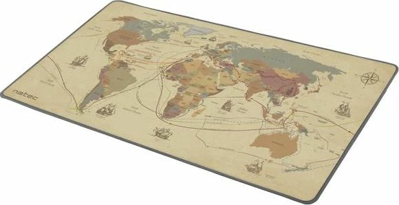 Mauspad Natec Discoveries Maxi NPO-1457 800x400mm 3mm shumëngjyrësh