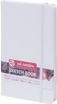 Talens Art Creation Sketch Book – White (13 × 21 cm)