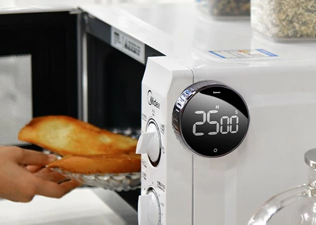 Timer elektronik Baseus Heyo ACDJS-01, me ekran digjital, i zi