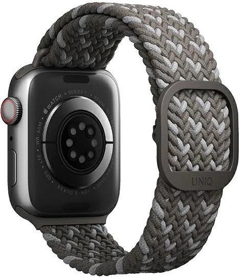 Rrip Uniq Aspen për Apple Watch 42/44/45mm, Gri