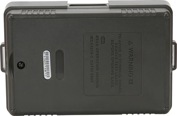 Testues izolimi, UNI-T UT501A, ekran LCD 2000-shifra, PI & DAR, tension prove 100–1000 V, alarm zanor, i kuq/gri, set me fije