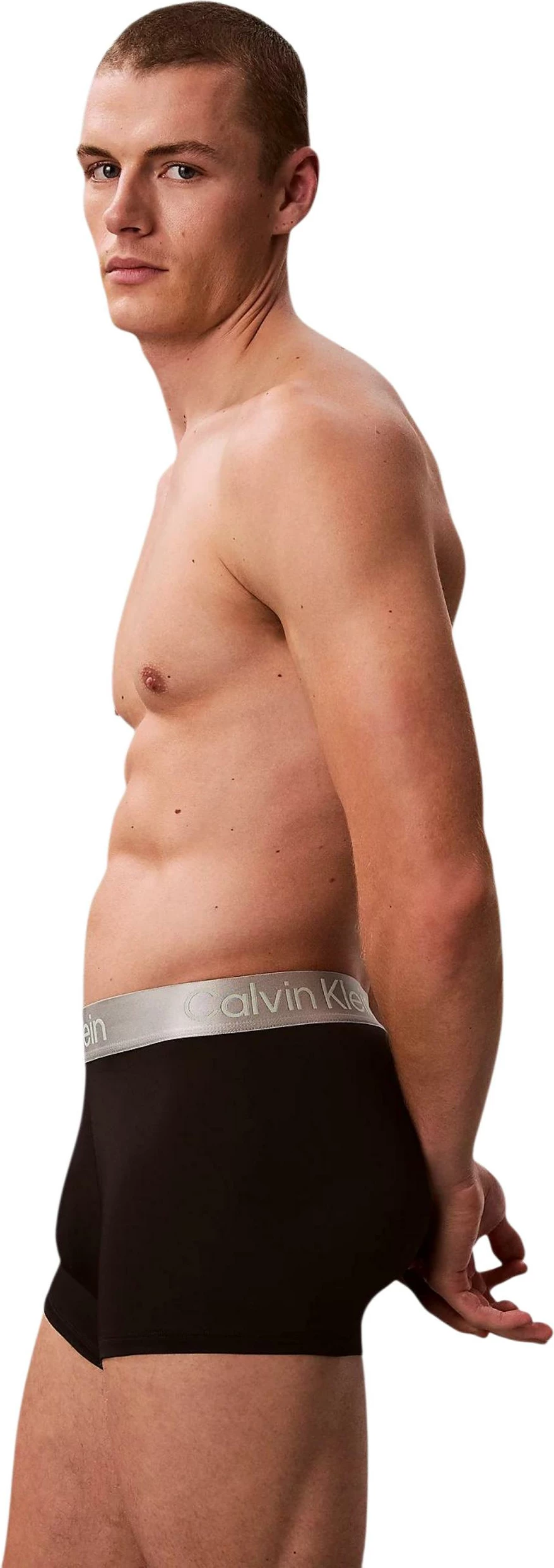 Të brendshme për meshkuj Calvin Klein Underwear Trunk 3pk LV00NB4269, të zeza/të bardha [Madhësia: XS]