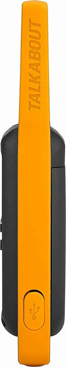 Radio komunikimi Motorola Talkabout T82 Extreme, 16 kanale, 10000m, LED, 2 copë, zi/portokalli