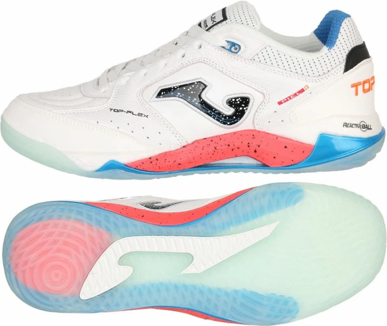 Atlete futsalli Joma për meshkuj/femra, të bardha