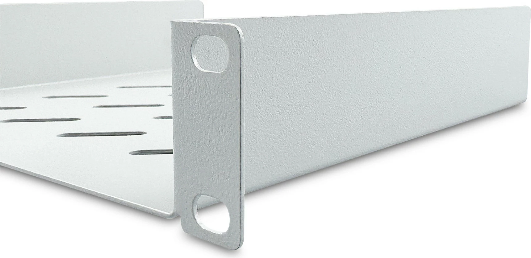 Raft rack Digitus 1U 10 inç, çelik, 25kg, gri