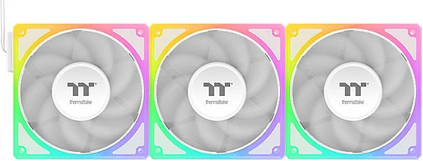 Ventilator kasë Thermaltake TOUGHFAN EX 140 ARGB Sync, 140mm, PWM, 3 copë, i bardhë