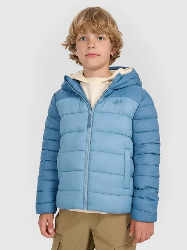 Jakne për djem 4F, e kaltërt