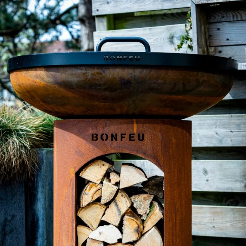 Kapak për grilë Bonfeu, i zi