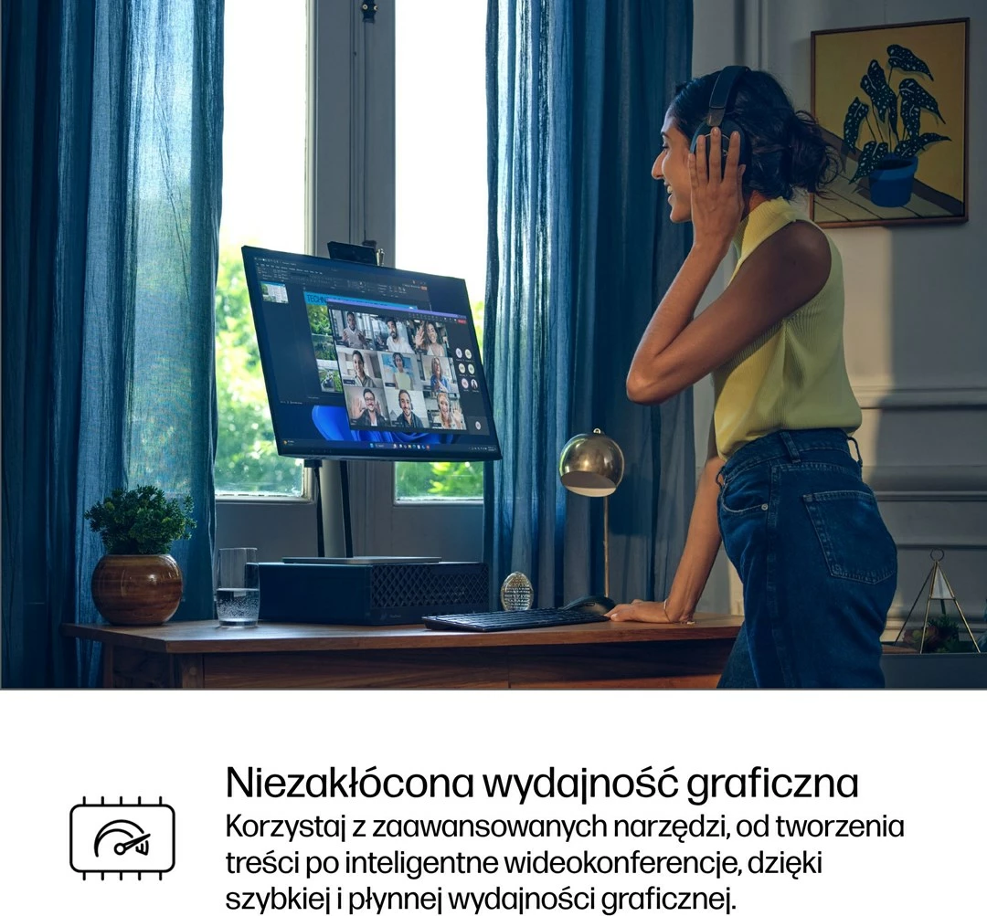 Kasë kompjuteri HP ProDesk 4 SFF G1i AI PC, Intel Core Ultra 5 225, 16 GB RAM, 512 GB SSD, Windows 11 Pro, e zezë