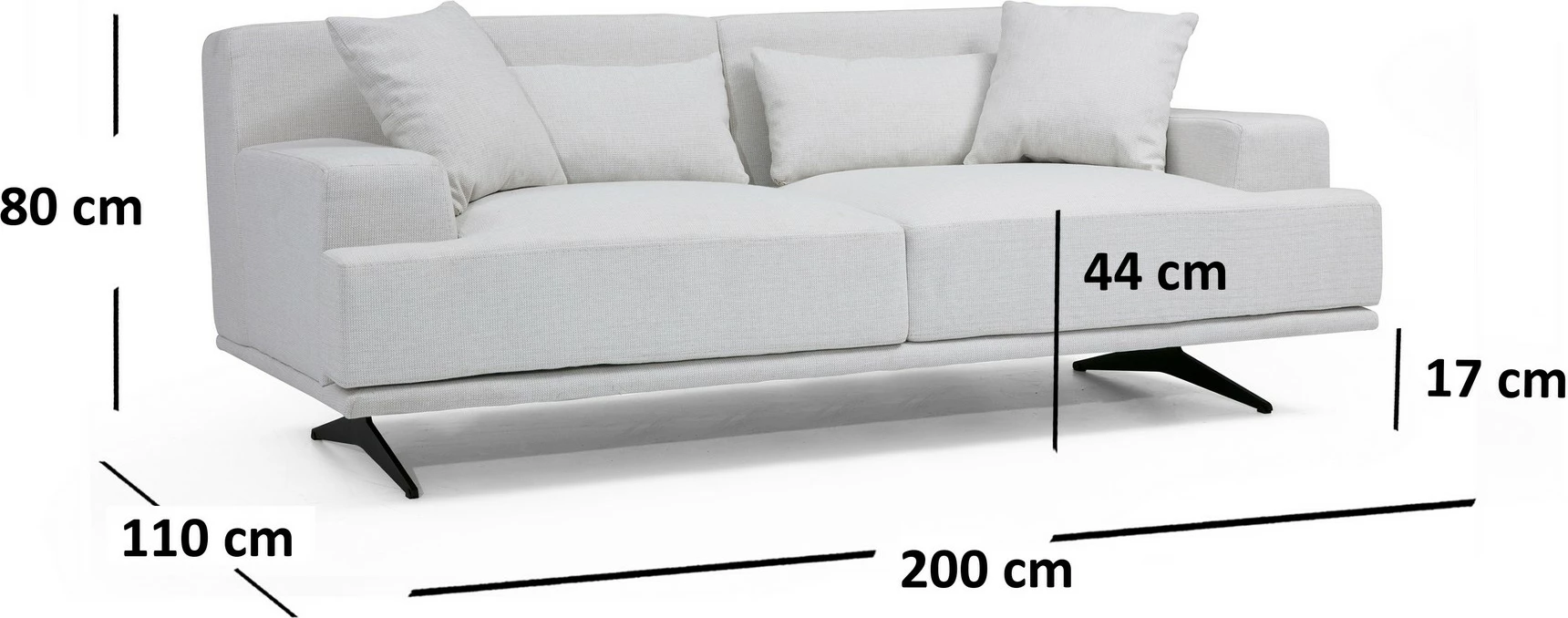 Divan dy vendësh Atelier del Sofa, Bentley, bezhë