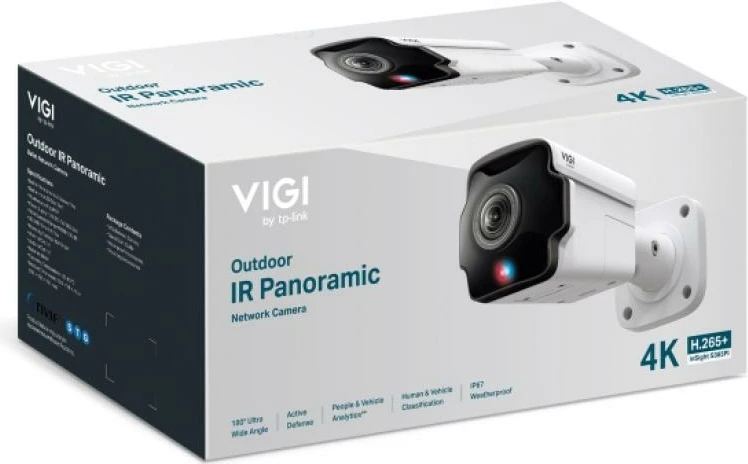 Kamerë IP rrjeti, TP-Link, InSight S385PI, 8MP, e bardhë