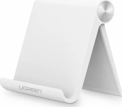 Mbajtëse desktopi për celular/tablet Ugreen, e palosshme universale 95 x 85 mm, e bardhë