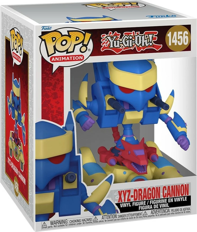 Figurinë koleksionuese Funko POP! Super Yu-Gi-Oh! XYZ Dragon Catapult Cannon, vinyl, shumëngjyrëshe