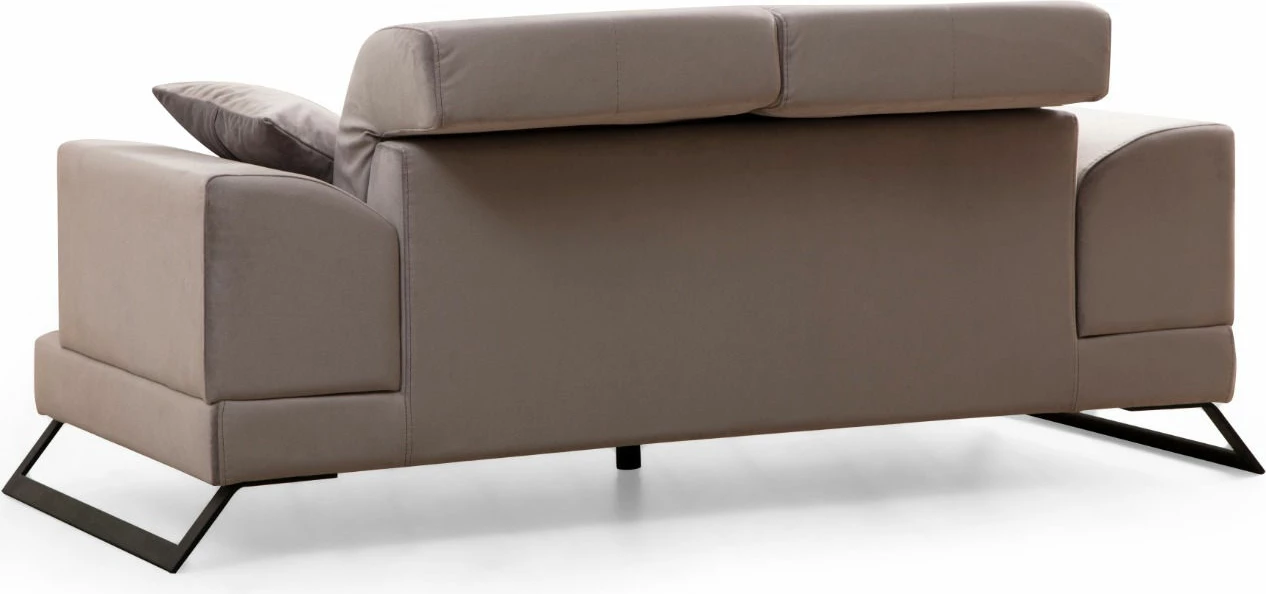 Divan dy ulëshe Atelier del Sofa, Frido, ngjyrë gri e çelët
