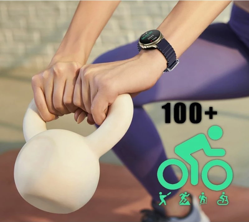 Smartwatch për femra Rubicon, titanium latte