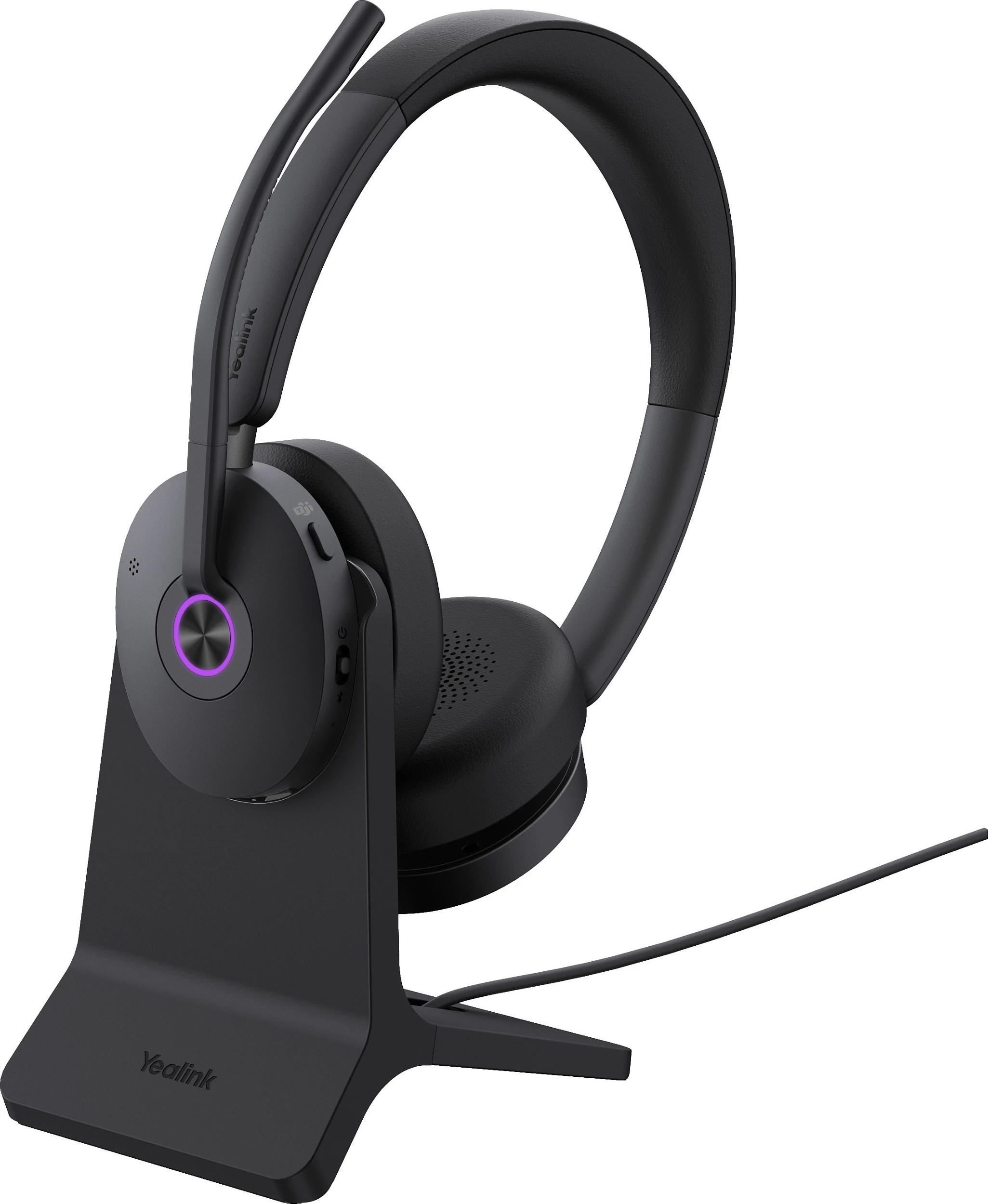 Kufje Yealink BH74, Bluetooth, ANC, USB-C/A, e zezë