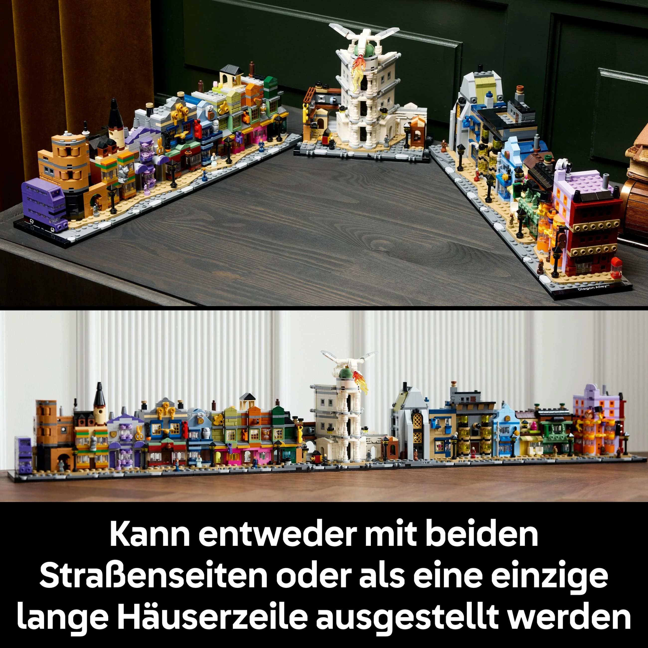 Set ndërtimi LEGO Harry Potter Die Zauberläden der Winkelgasse, shumëngjyrësh