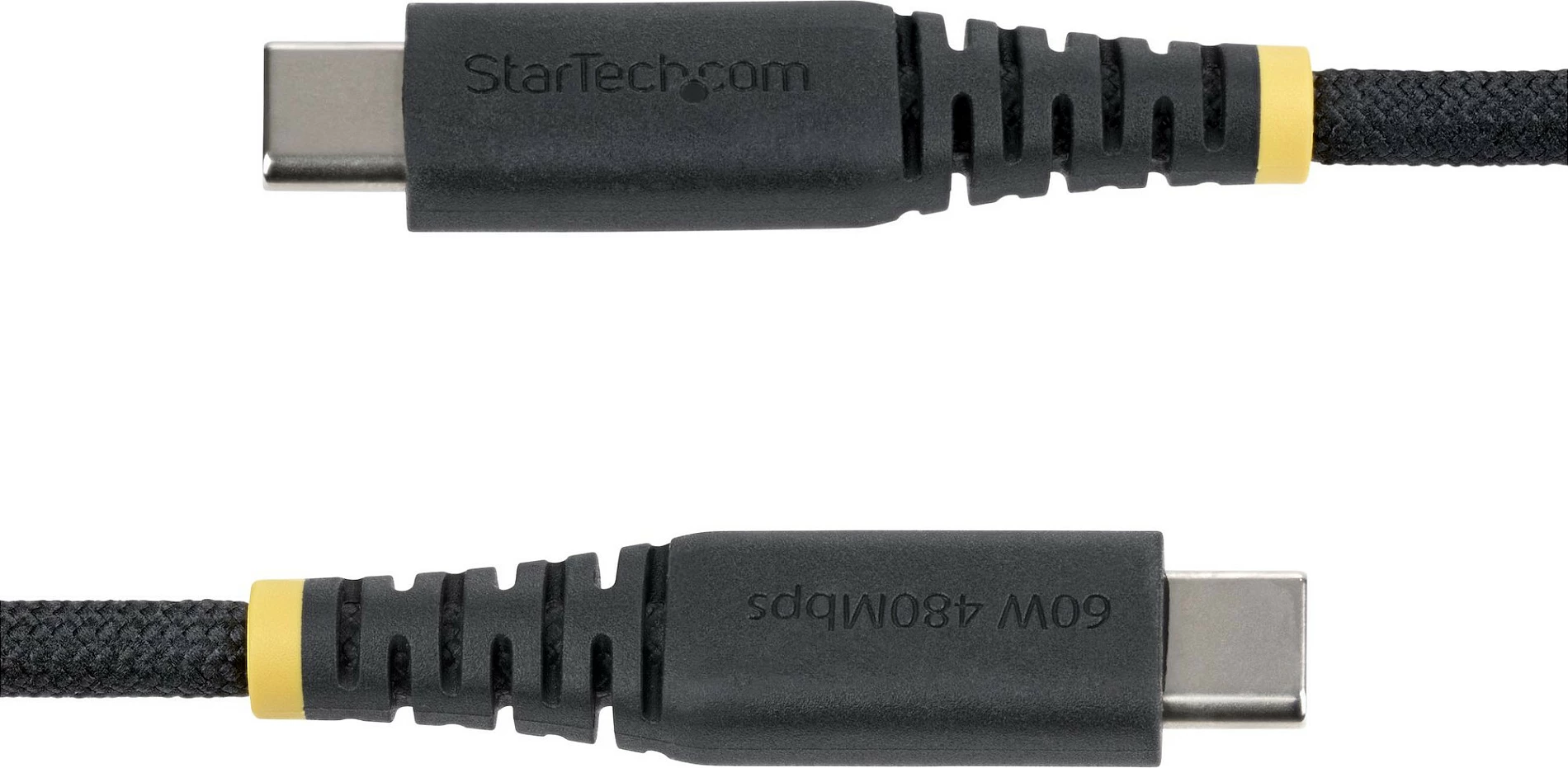 Kabllo USB-C StarTech 3m, USB-C në USB-C, 60W PD 3A, USB 2.0, e zezë