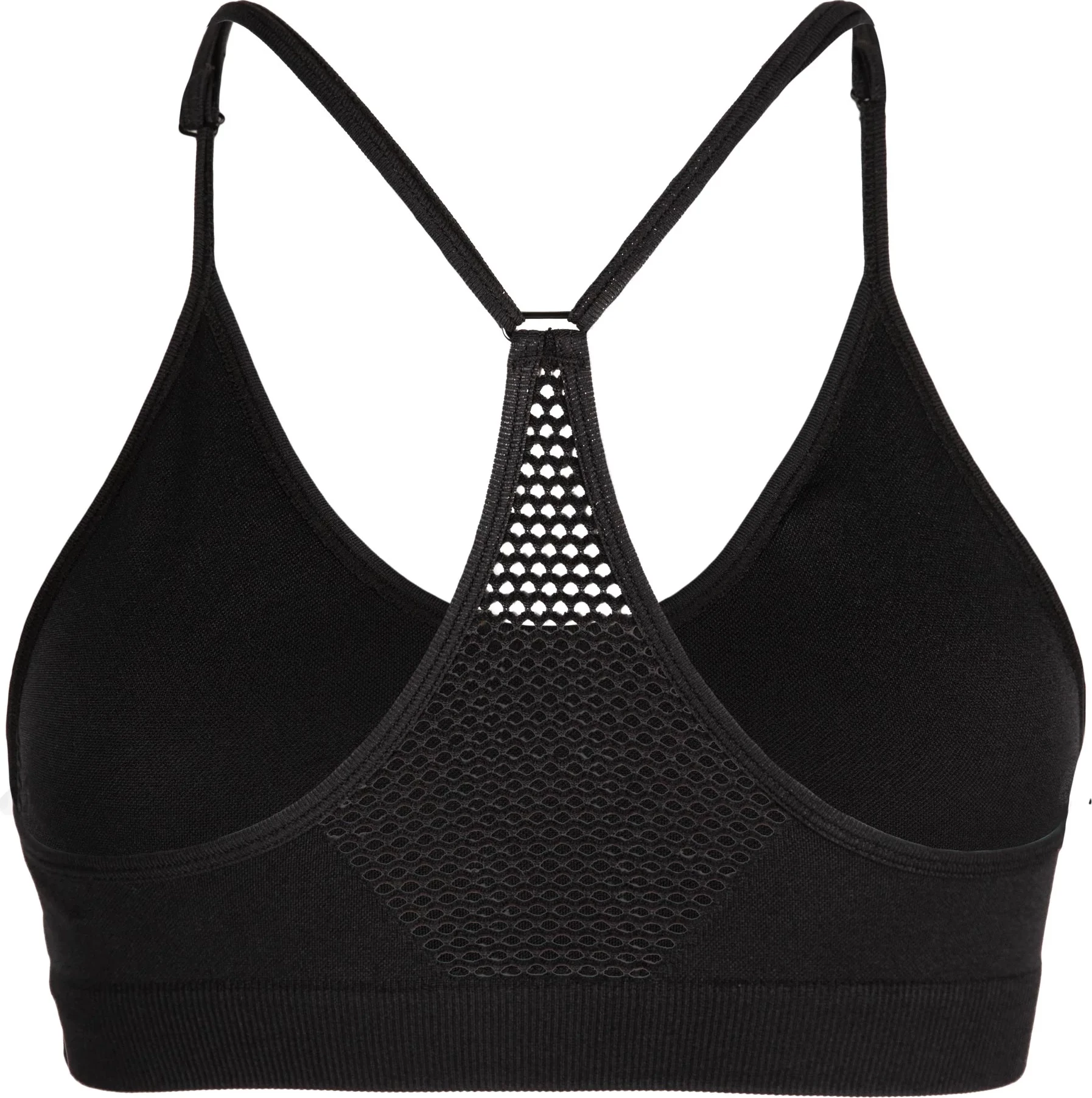 Quincy Seamless Sports Bra - Black [Madhësia: M/L]