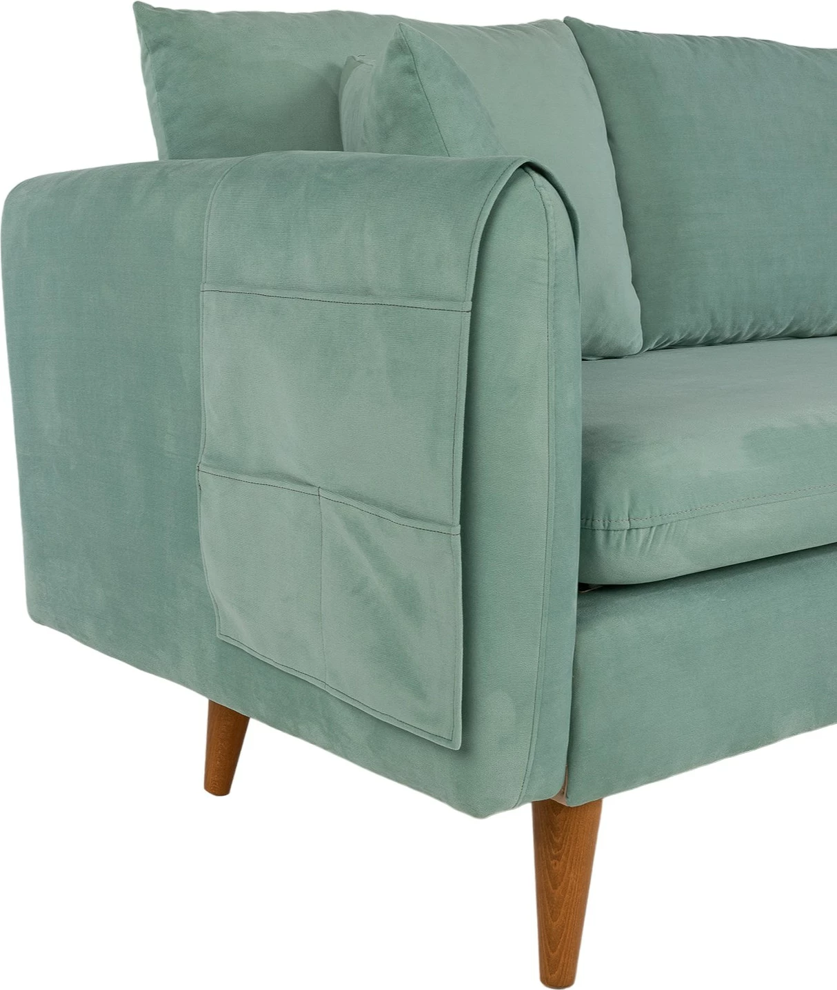 Divan treshe Atelier del Sofa, Sofia, ngjyrë jeshile deti