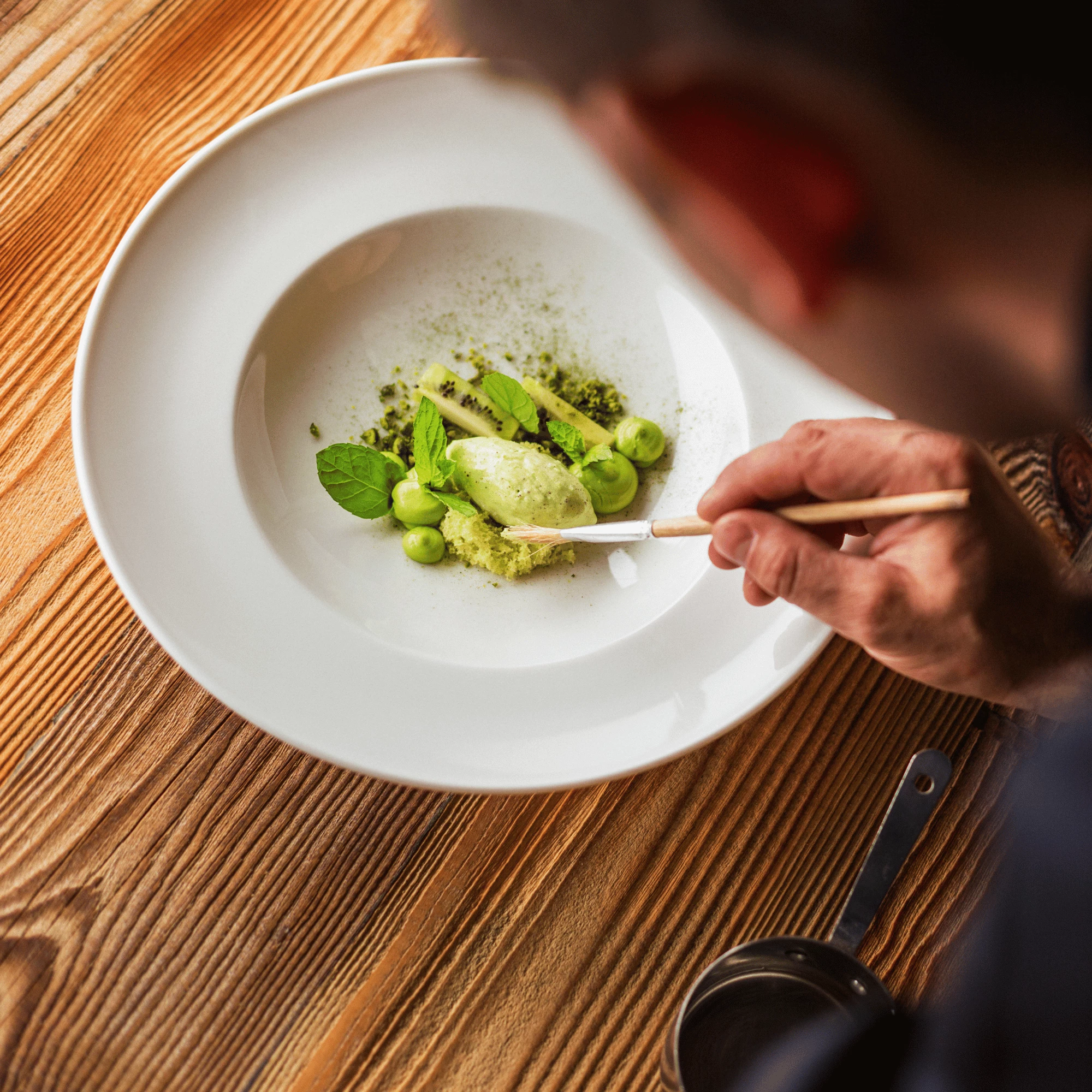 Pjatëz Fine Dine Crema 170mm porcelan i vitrifiar, krem, set 6 copë