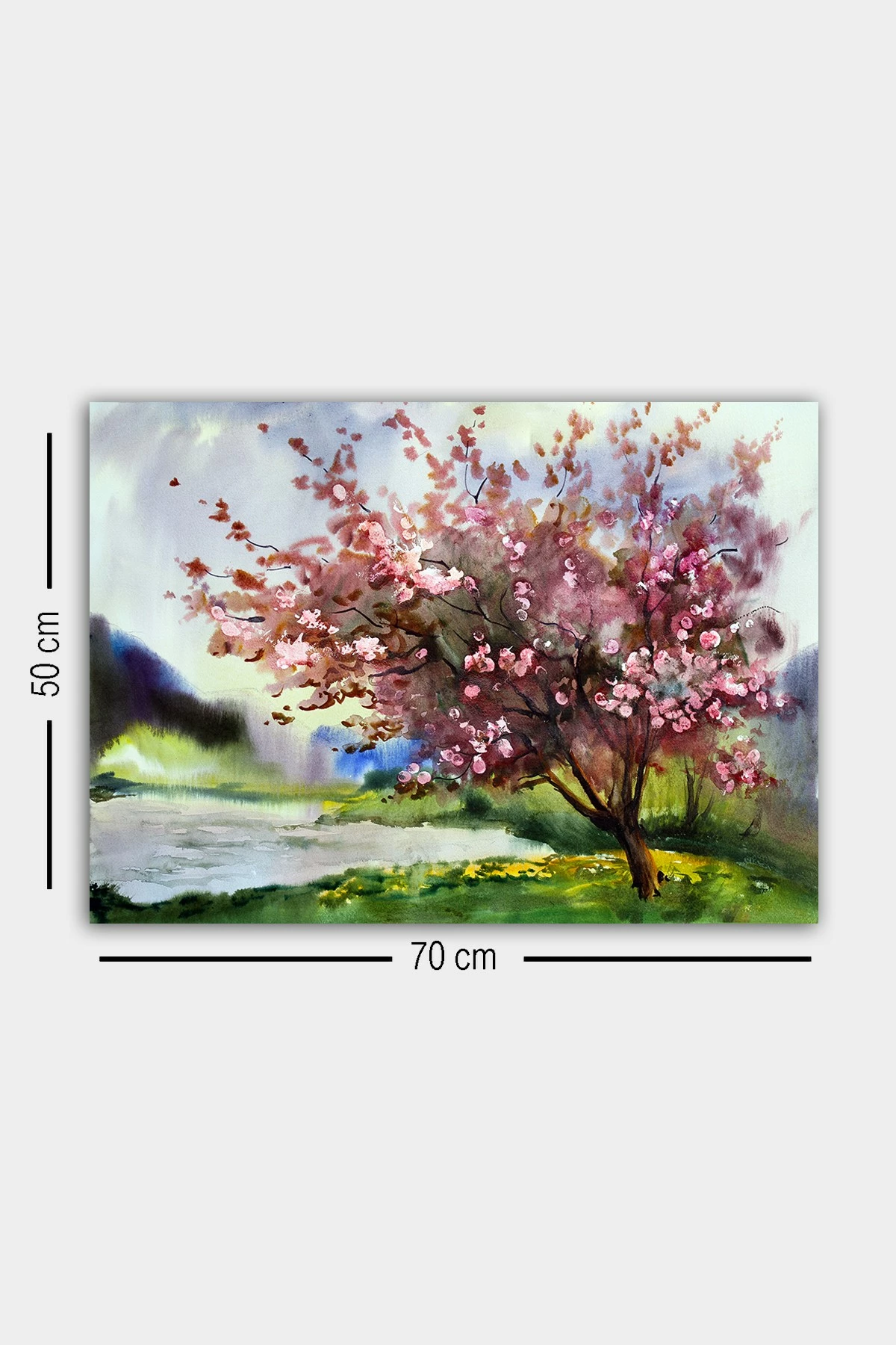 Pikturë dekorative në kanavacë, shumëngjyrëshe, 50x70cm, 102991469-5070