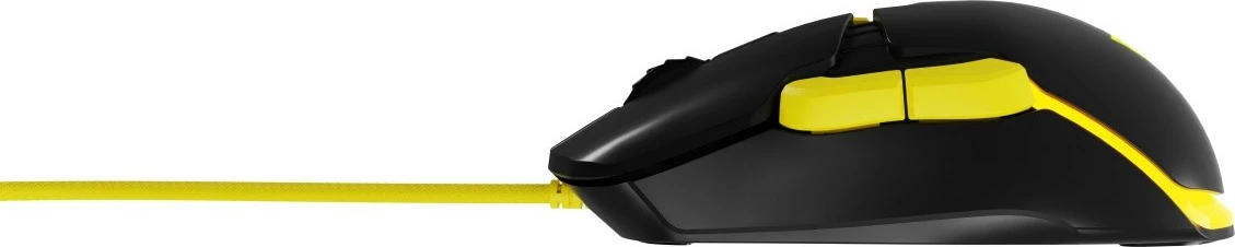 Maus gaming optik MODECOM Volcano Jager 12000 DPI, 7 butona, RGB, me kabllo USB, i zi