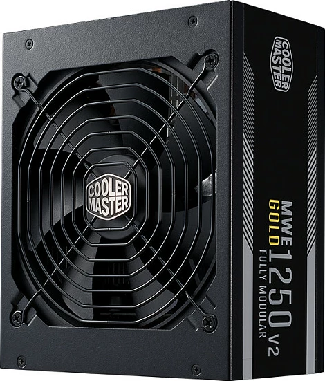 Furnizues rryme Cooler Master MWE Gold 1250 V2, ATX 3.1, 1250W, plotësisht modular, i zi