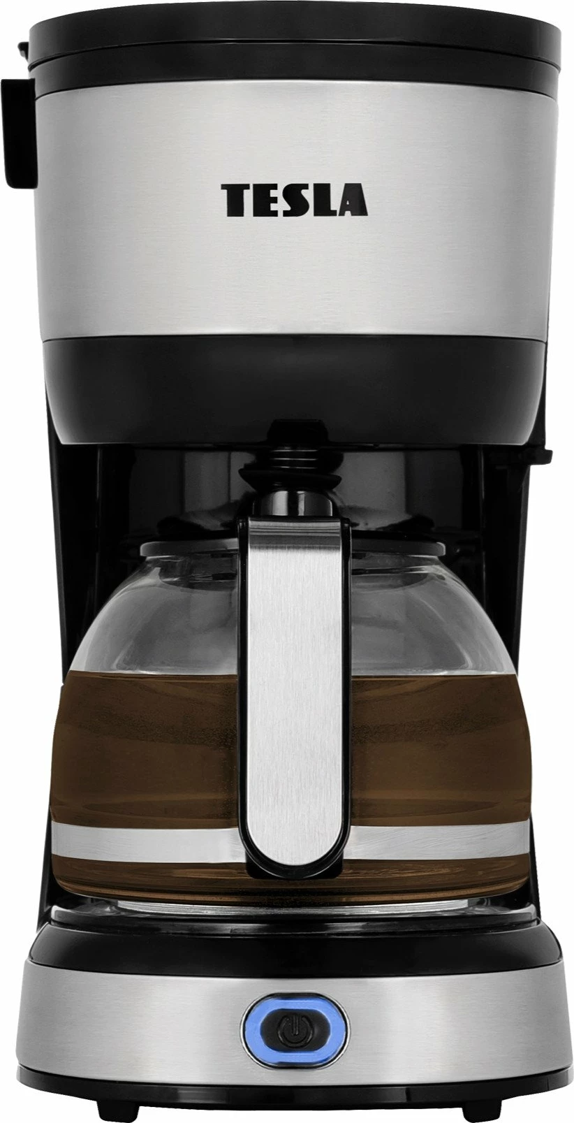 Aparat kafeje me pika Tesla CoffeeMaster ES200 0.63 L 600 W, argjend/zi