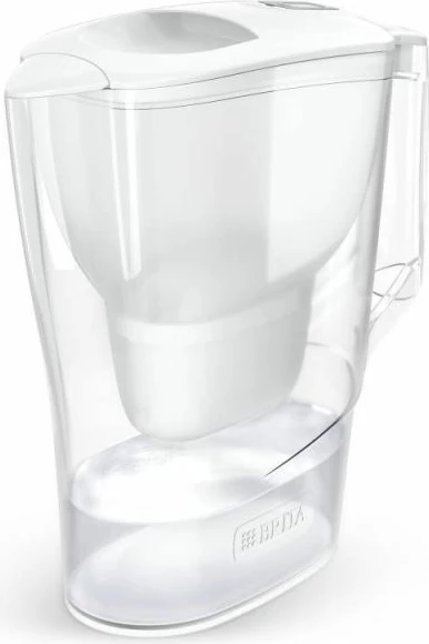 Ibrik filtri uji BRITA Aluna 2.4l me 2 fishekë MAXTRA, i bardhë