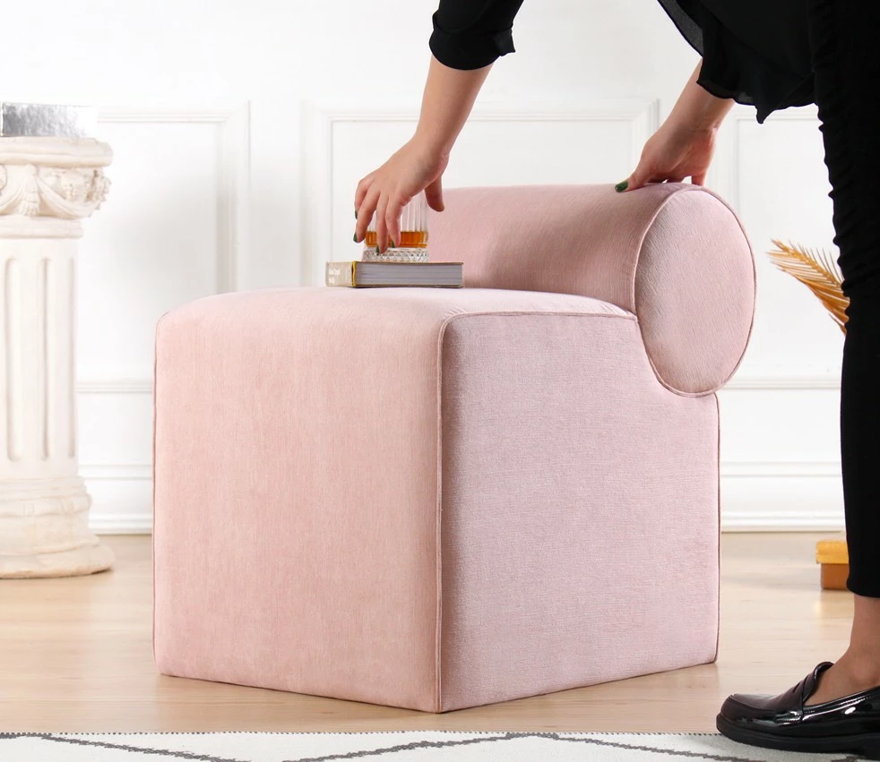 Puf Linburg rozë, Atelier del Sofa