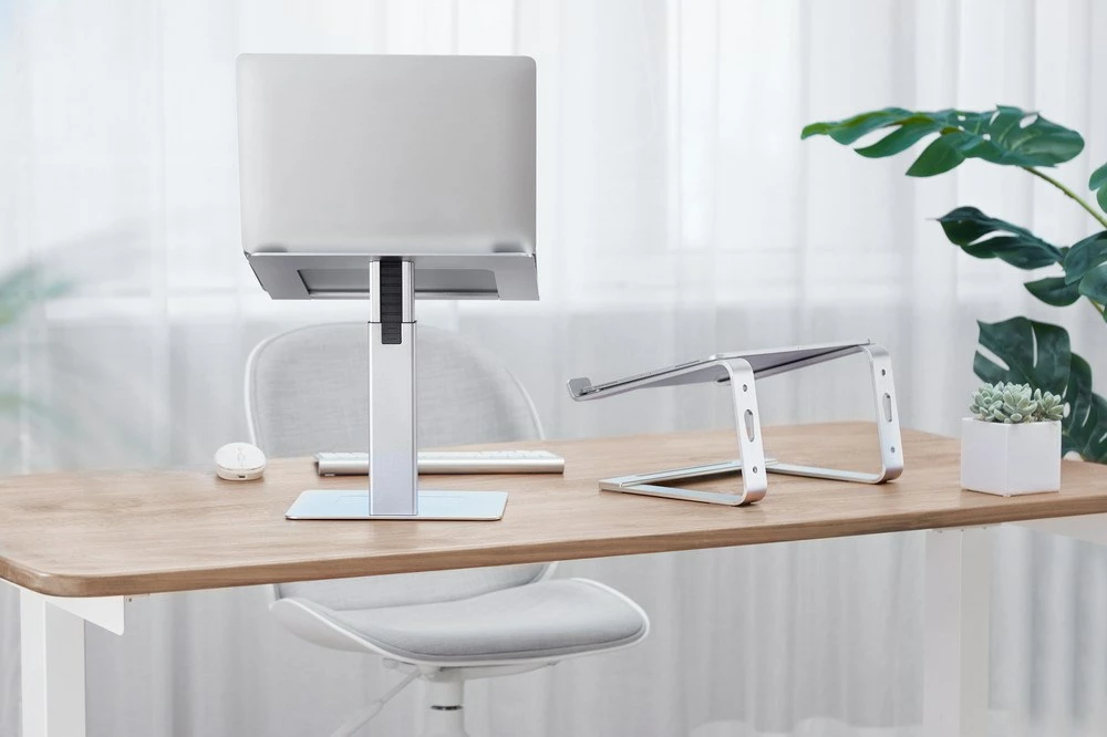 Stenda për laptop GEMBIRD, NBS-D1-02, argjendtë