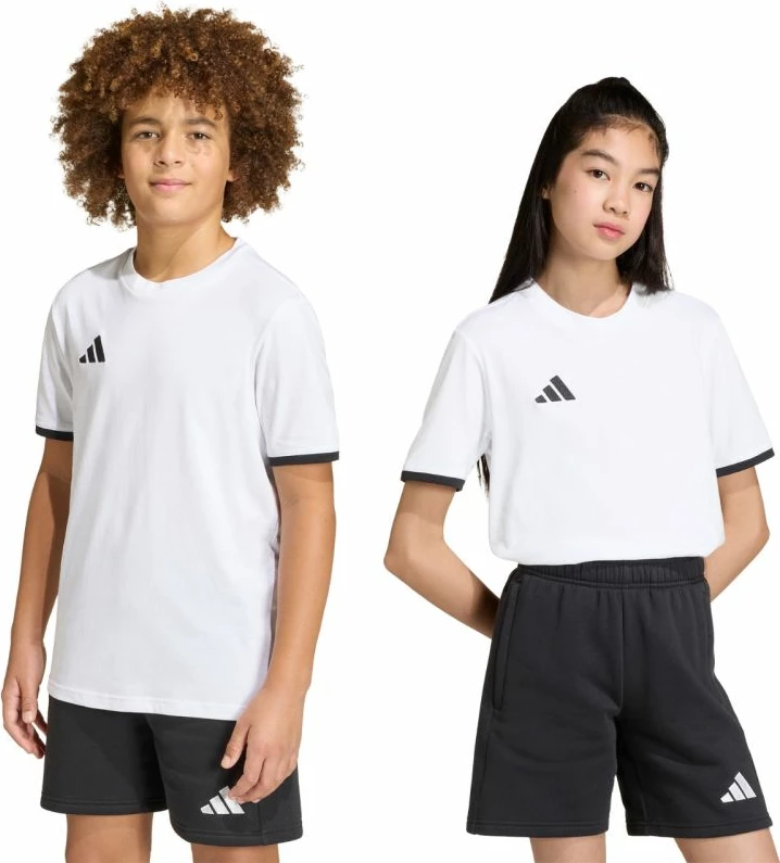 Maicë për fëmijë adidas, e bardhë
