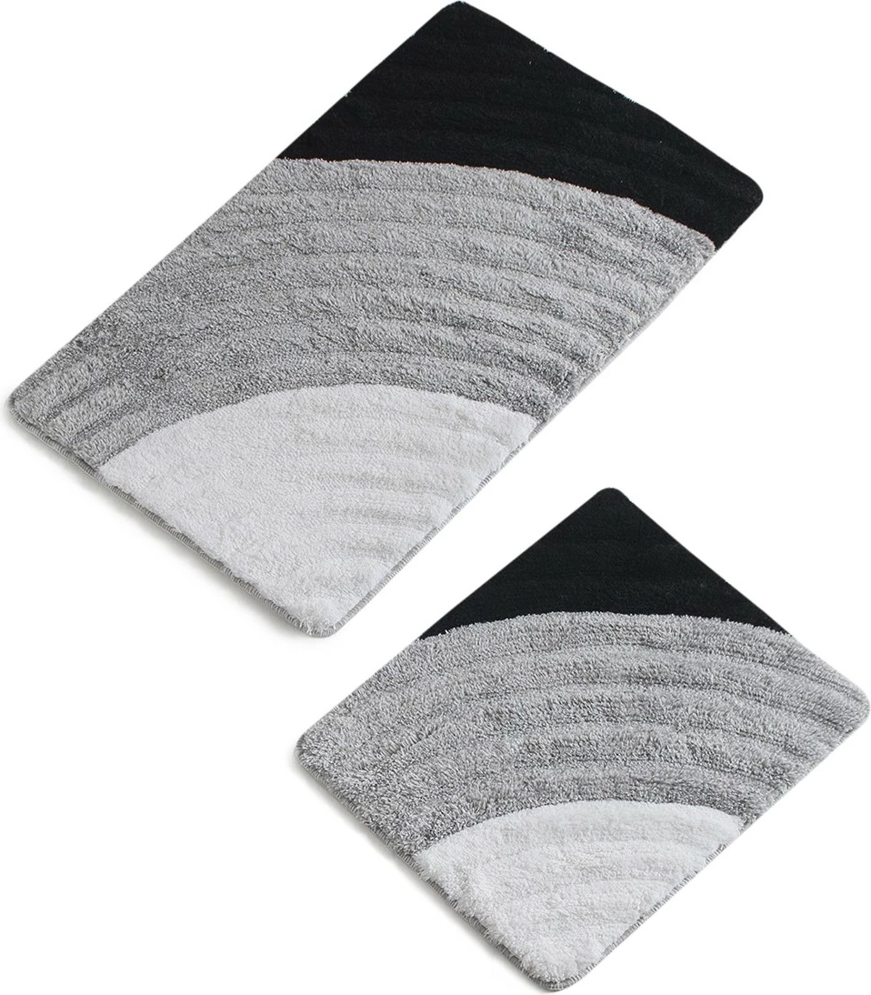 Set tapetë banjoje akrilik (2 copë), Mijolnir, gri
