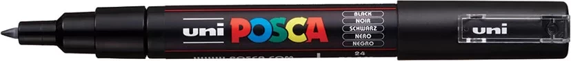 UNI-MARKER pc-1m POSCA BLACK