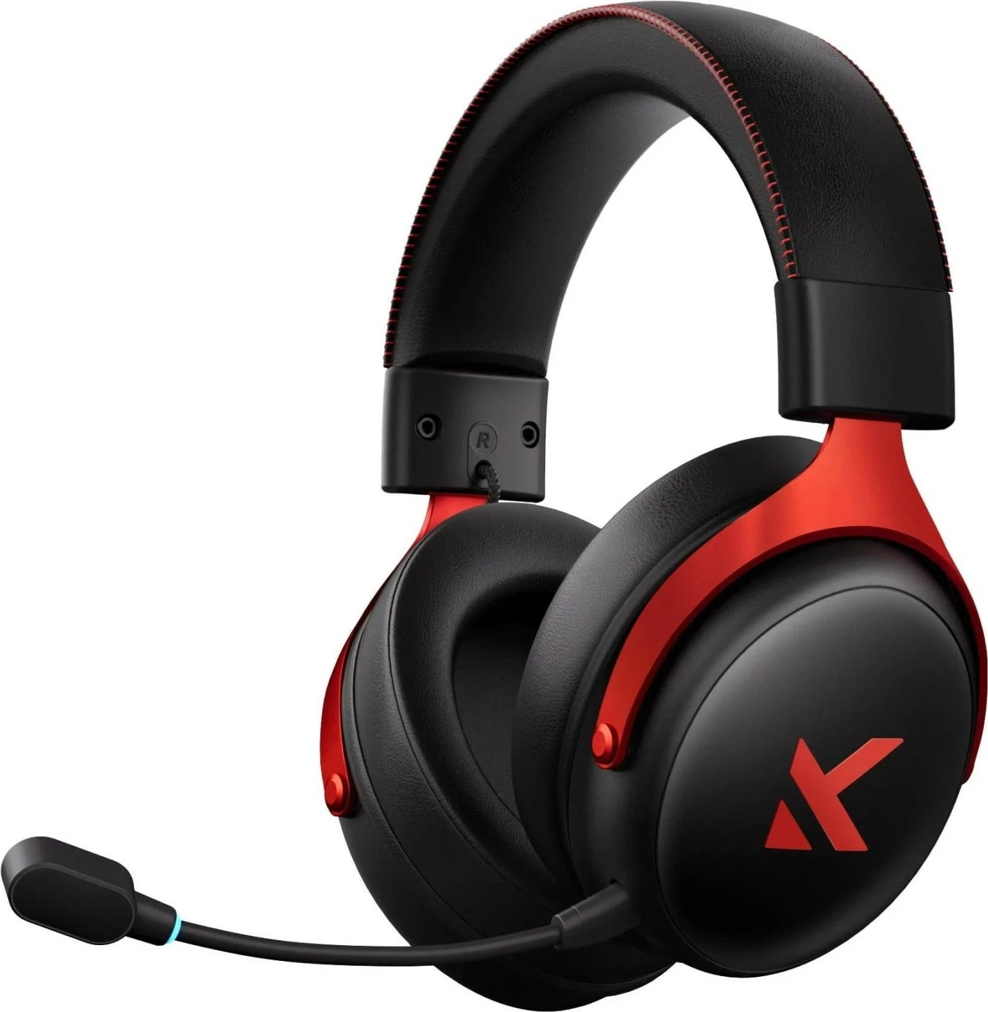 Kufje gaming Mchose HW-V9, 7.1, wireless dhe me kabllo USB, mikrofon i heqshëm, zi/kuqe