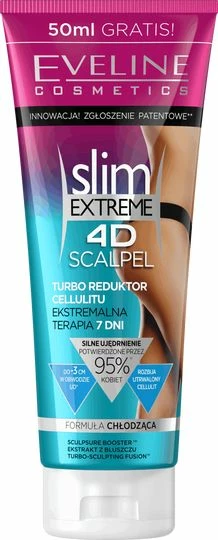 Serum anti-celulit Eveline Slim Extreme 4D Scalpel Turbo Reduktor 250 ml