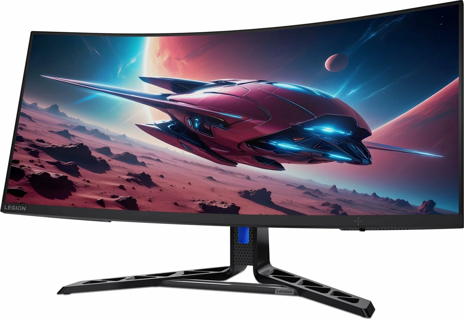 Monitor gaming Lenovo Legion R34w-30 67C7GACBEU 34\" UWQHD 180Hz i lakuar, i zi
