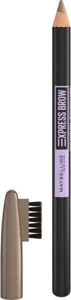 Laps për vetulla Maybelline Express Brow Shaping Pencil për femra 03 Soft Brown, 1 copë