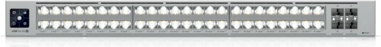 Switch i menaxhueshëm Ubiquiti UniFi USW-Pro-XG-48 L3, 16x 2.5G RJ45, 32x 10G RJ45, 4x 25G SFP28, rack 1U, gri