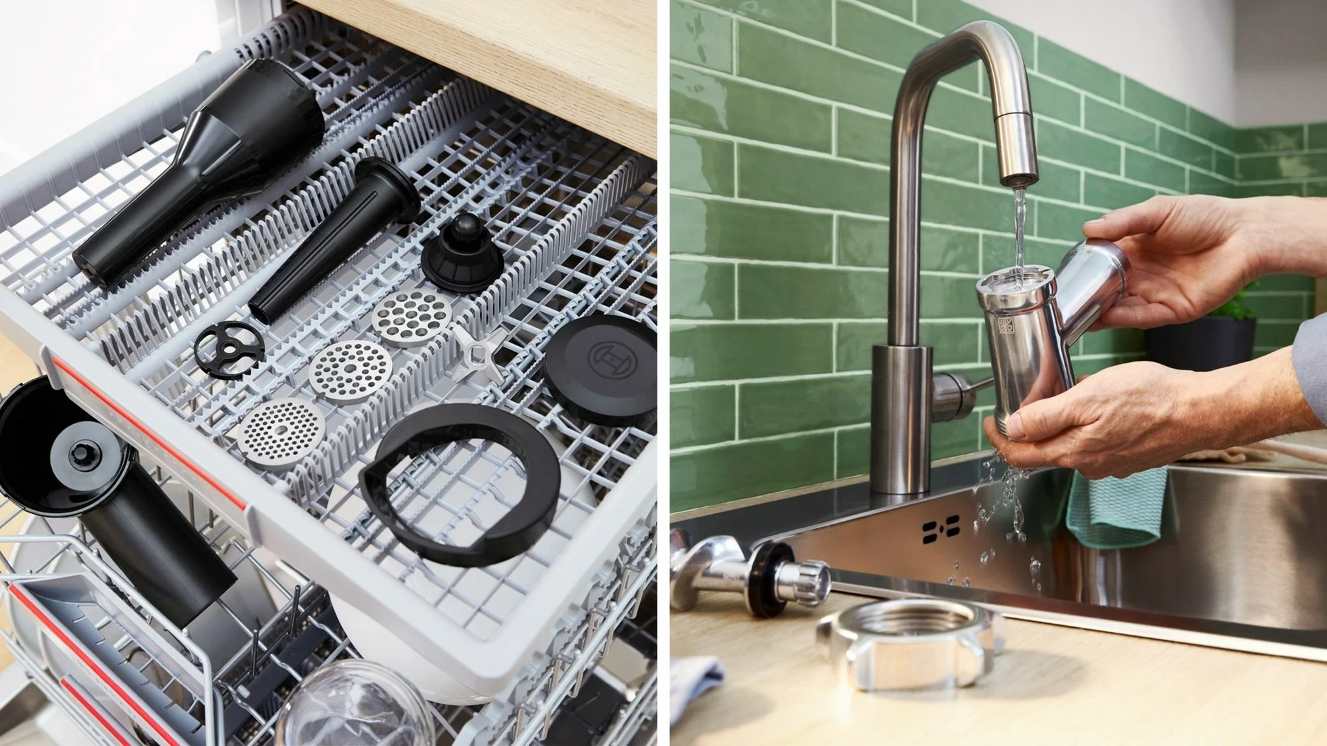 Makinë mishi Bosch Serie 4 MFWS420W, 1900 W, Bardhë, Zi