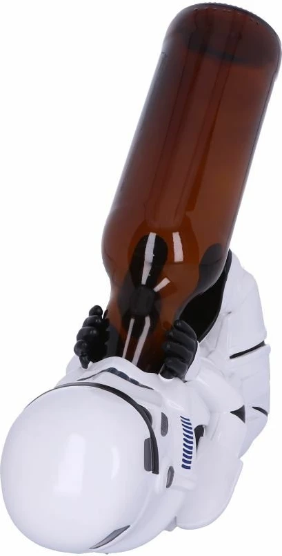 Figurinë mbajtëse shisheje NEMESIS NOW Stormtrooper Guzzler 22 cm, bardhë/zi