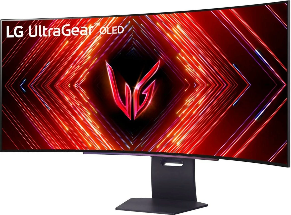 Monitor LG UltraGear 45GS95QX-B, OLED, 45 inç, 3440x1440, i lakuar