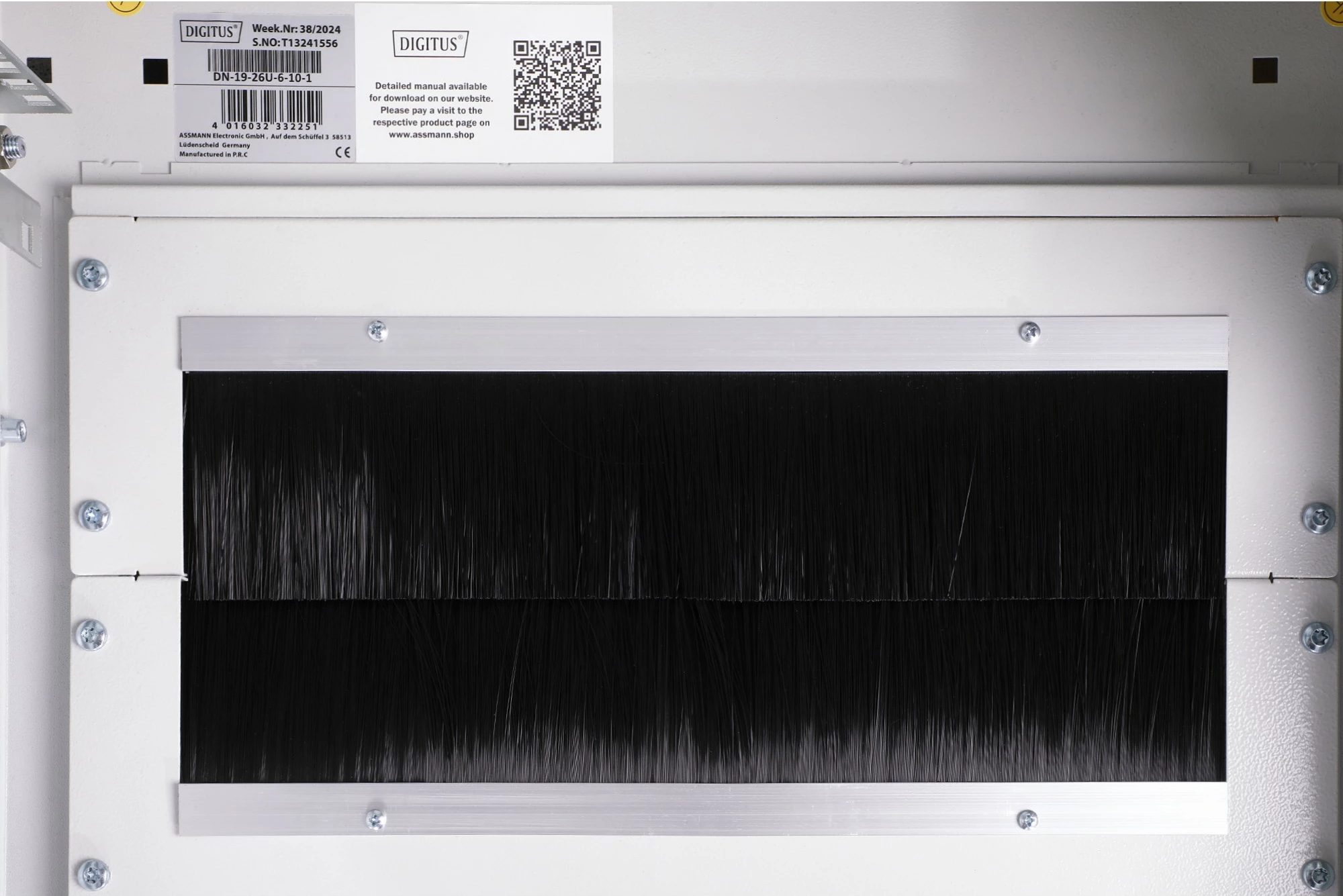 Kasë rrjeti Digitus Unique 26HE 1342x600x1000mm gri