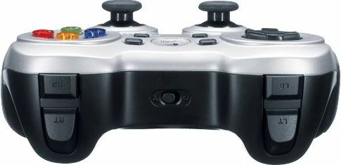 Gamepad Logitech F710 (940-000145), wireless 2.4 GHz, për PC, silver
