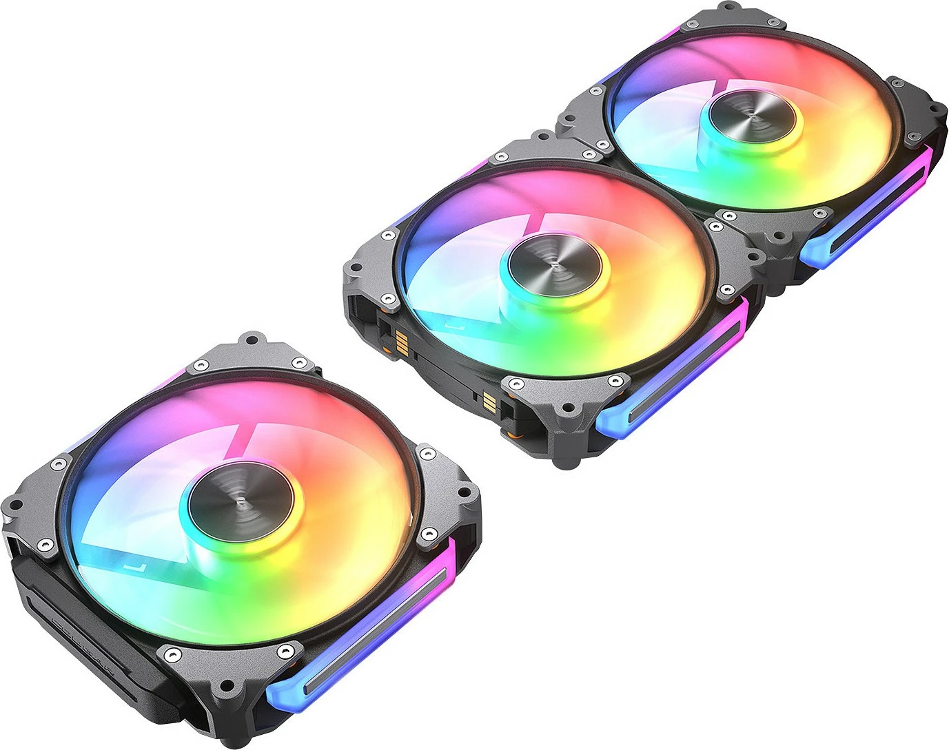 Ventilator kase Cougar Apolar 120 ARGB, 3 copë, 120mm, zi