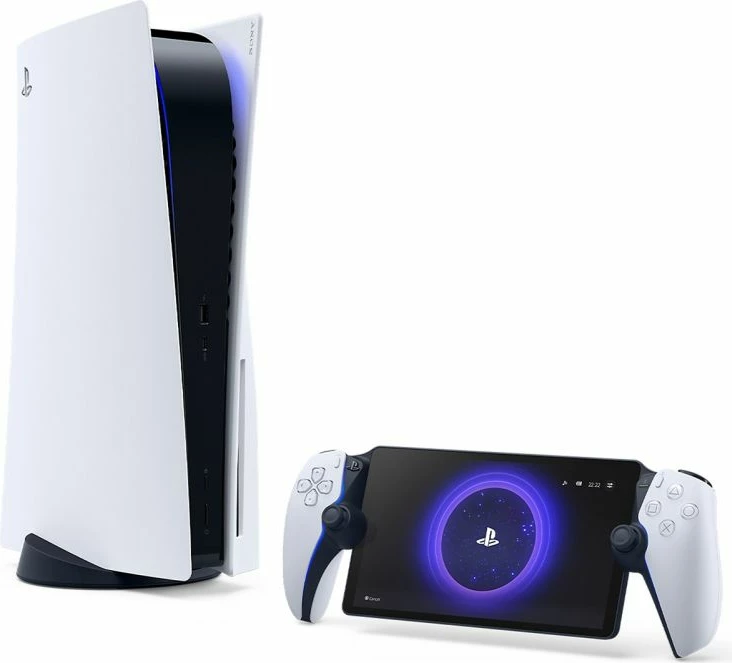 Konzolë portabile lojërash Sony, bardhë/zezë